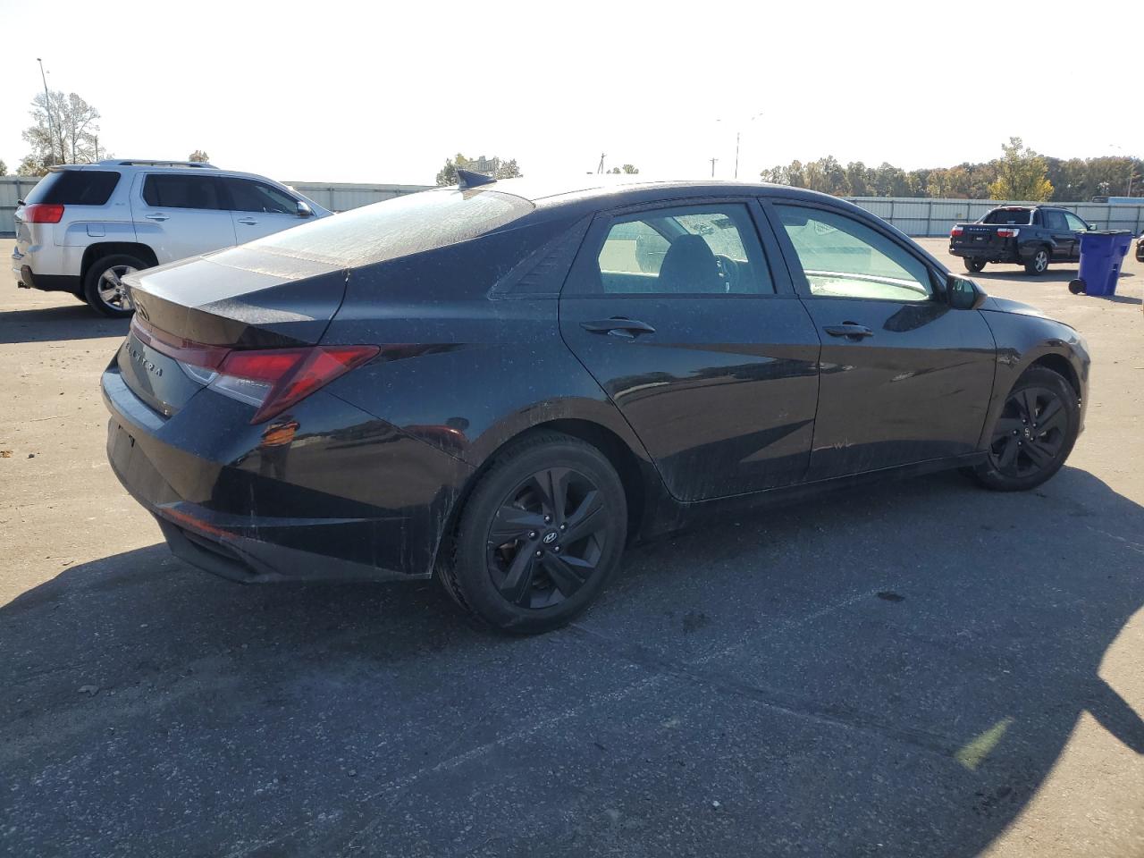 2021 Hyundai Elantra VIN KMHLM4AG8MU081408 Copart auction photo, water/flood damage thumbnail 3