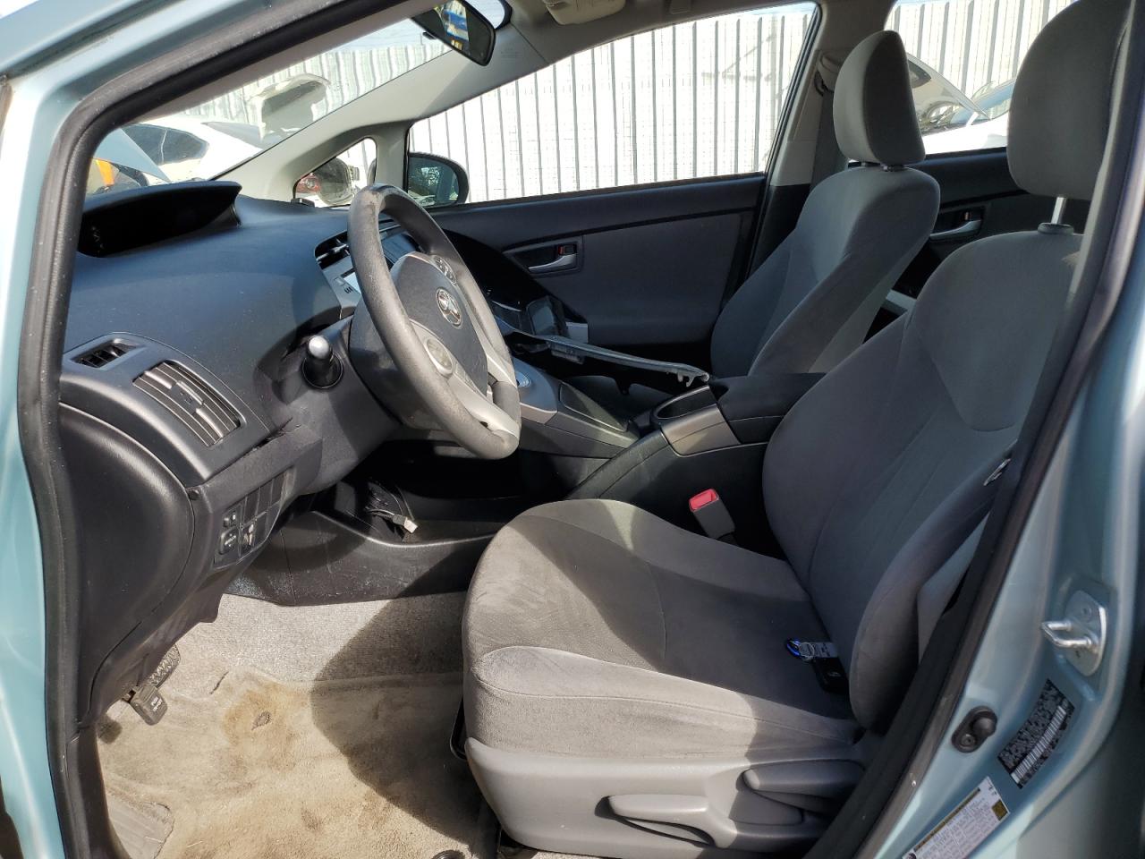 2013 Toyota Prius VIN JTDKN3DU8D5612478 Copart auction photo, front end / side damage thumbnail 7