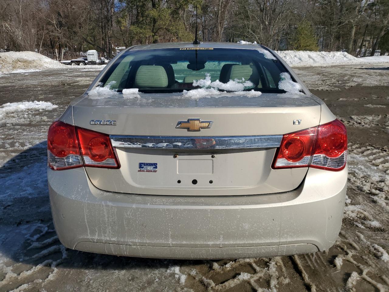 2011 Chevrolet Cruze VIN 1G1PG5S98B7212134 Copart auction photo, front end / side damage thumbnail 6