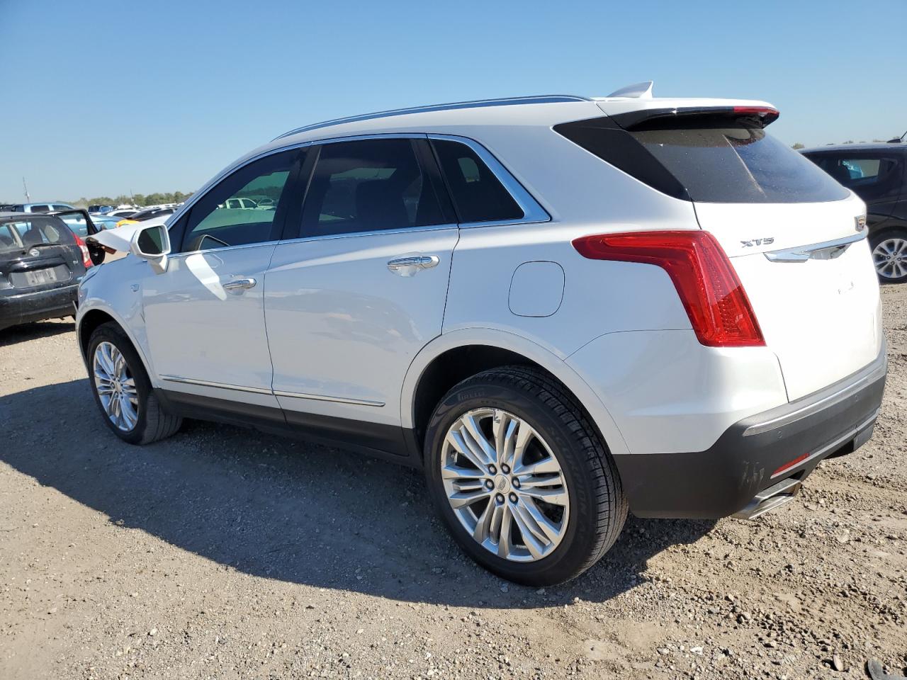 2018 Cadillac XT5 VIN 1GYKNERS3JZ176074 Copart auction photo, undercarriage / front end damage thumbnail 2