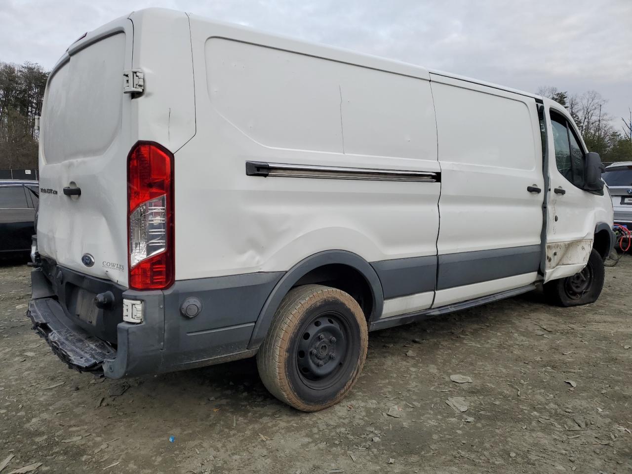 2015 Ford Transit VIN 1FTNR2YM5FKA32132 Copart auction photo, all over / undercarriage damage thumbnail 3