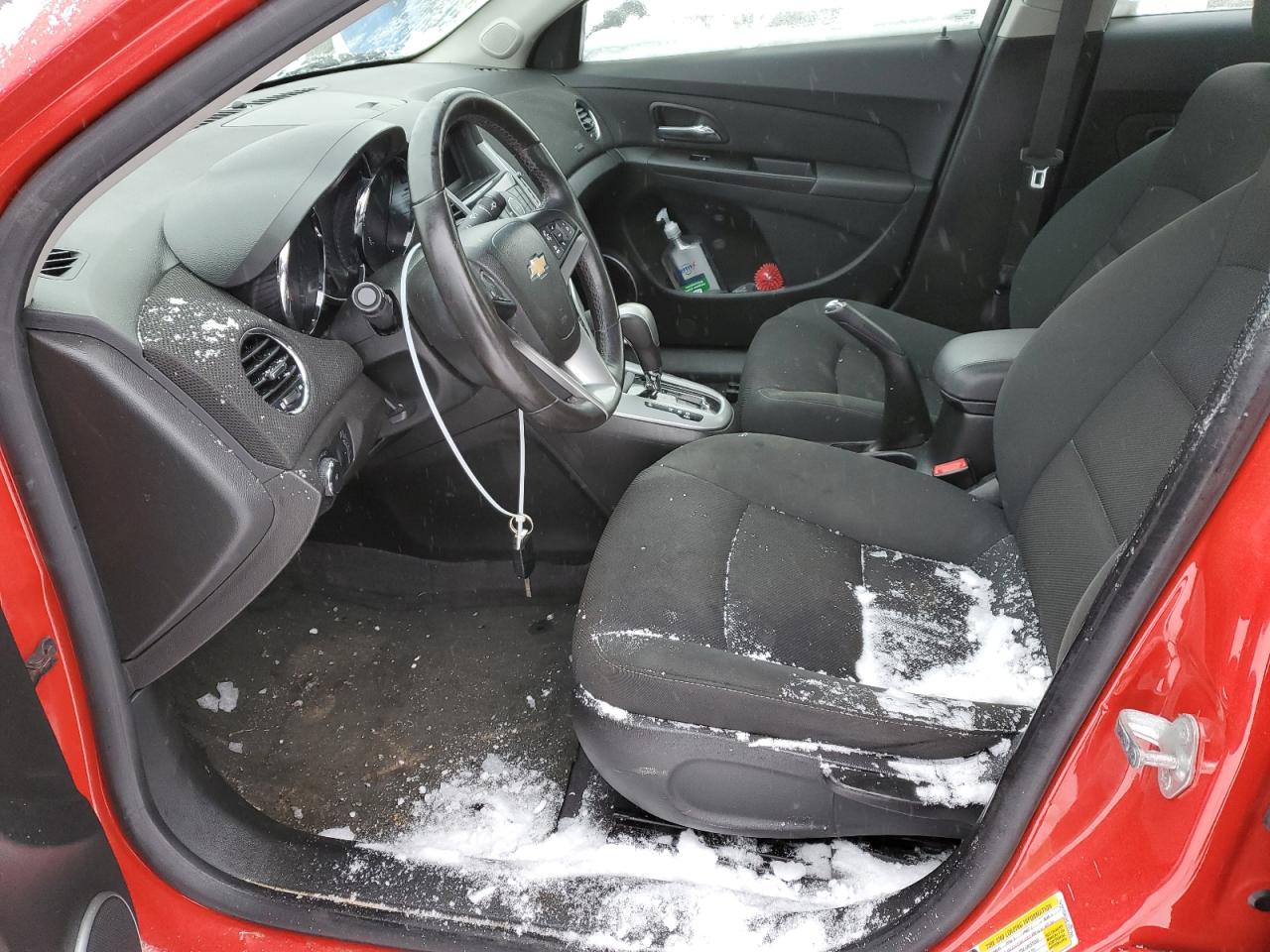 2012 Chevrolet Cruze VIN 1G1PF5SC0C7185799 Copart auction photo, front end / rear end damage thumbnail 7