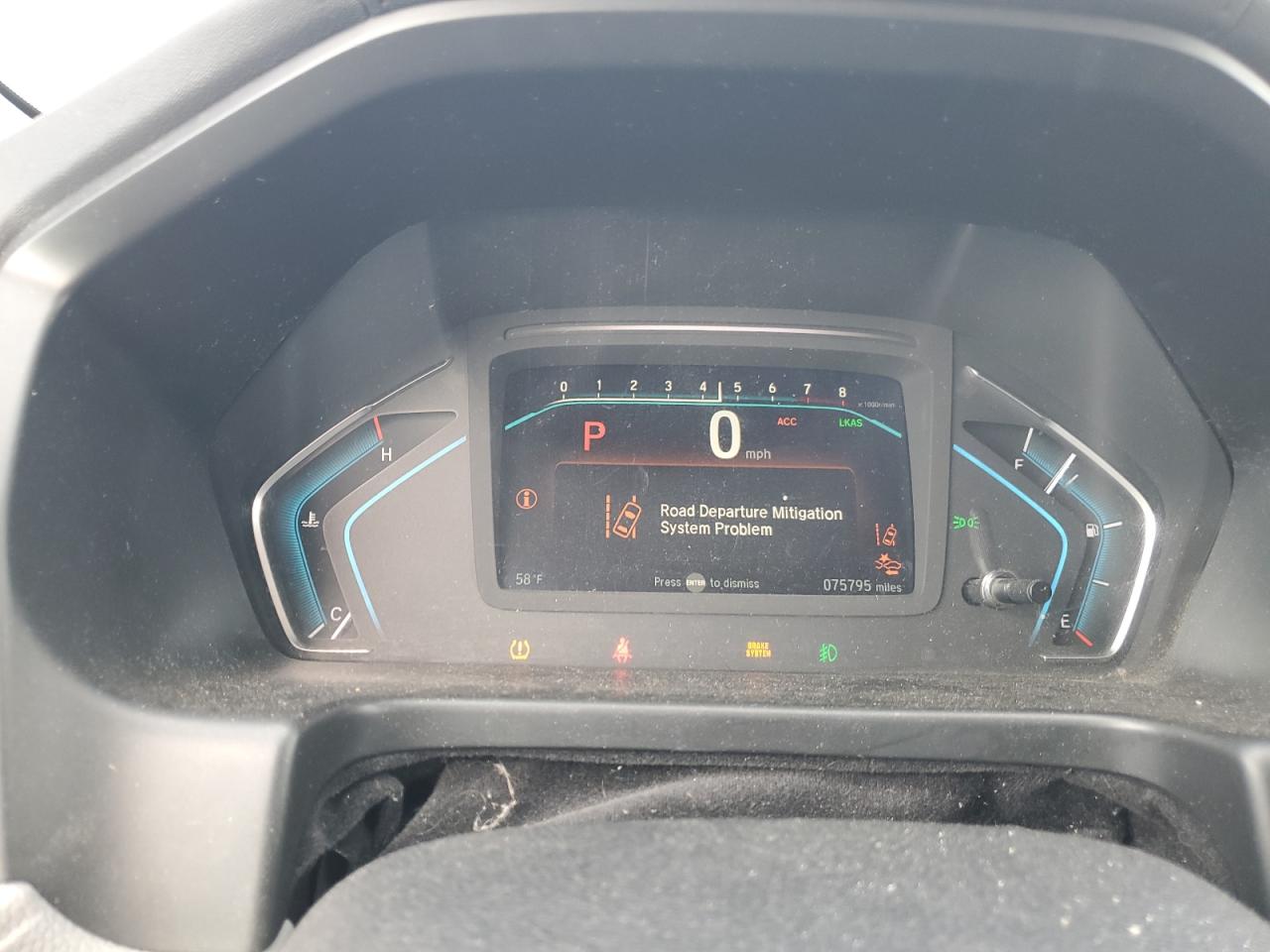 2018 Honda Odyssey VIN 5FNRL6H94JB029895 Copart auction photo, side / front end damage thumbnail 9