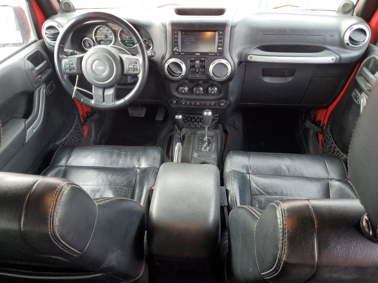2012 Jeep Wrangler VIN 1C4BJWEGXCL223261 Copart auction photo, front end damage thumbnail 8