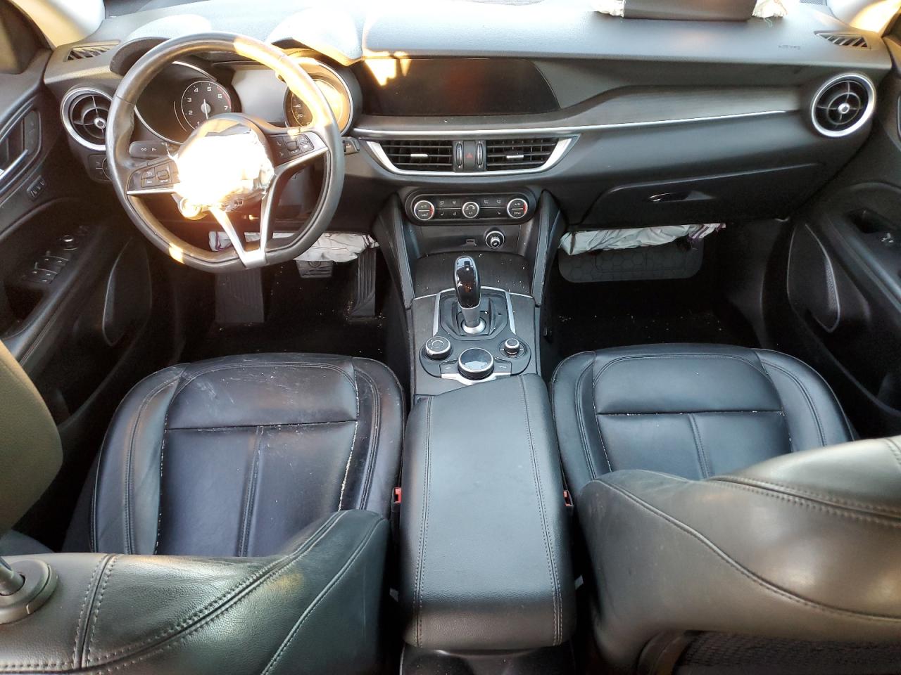 2019 Alfa Romeo Stelvio VIN ZASPAKBN2K7C66539 Copart auction photo, side / front end damage thumbnail 8