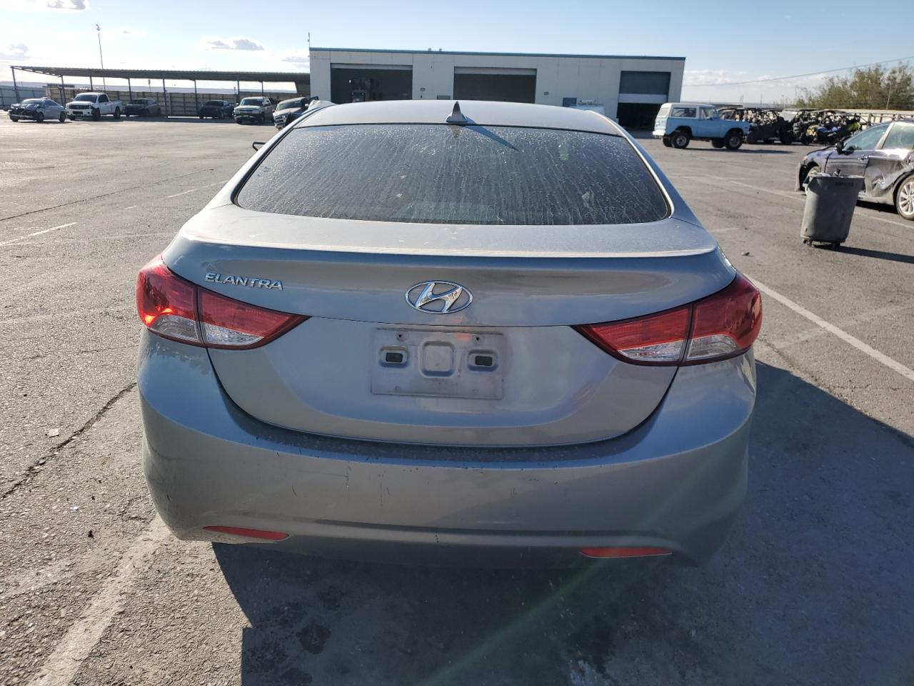 2013 Hyundai Elantra VIN KMHDH4AE6DU997768 Copart auction photo, front end / side damage thumbnail 6
