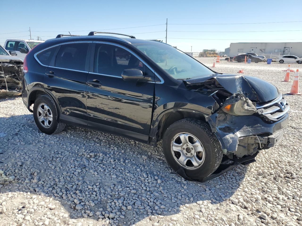 2014 Honda CR-V VIN 3CZRM3H33EG704931 Copart auction photo, front end damage thumbnail 4