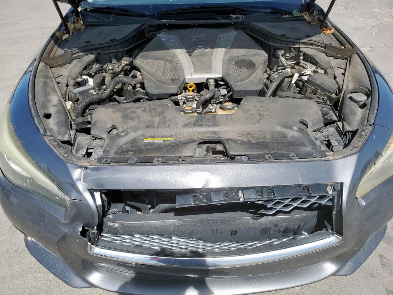2017 Infiniti Q50 VIN JN1EV7AP8HM730662 Copart auction photo, hail / front end damage thumbnail 11