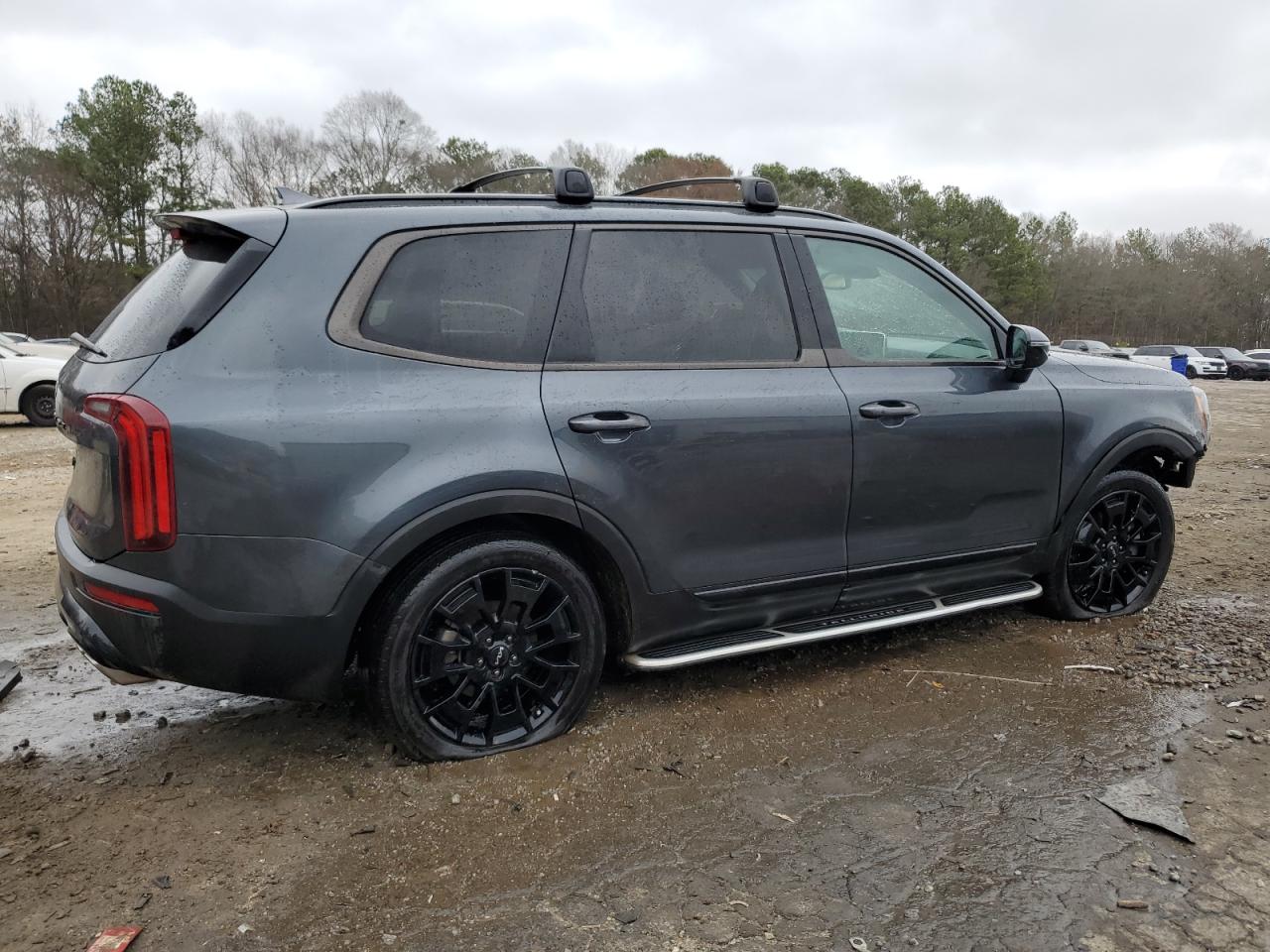 2022 KIA Telluride VIN 5XYP5DHC9NG228571 Copart auction photo, front end damage thumbnail 3