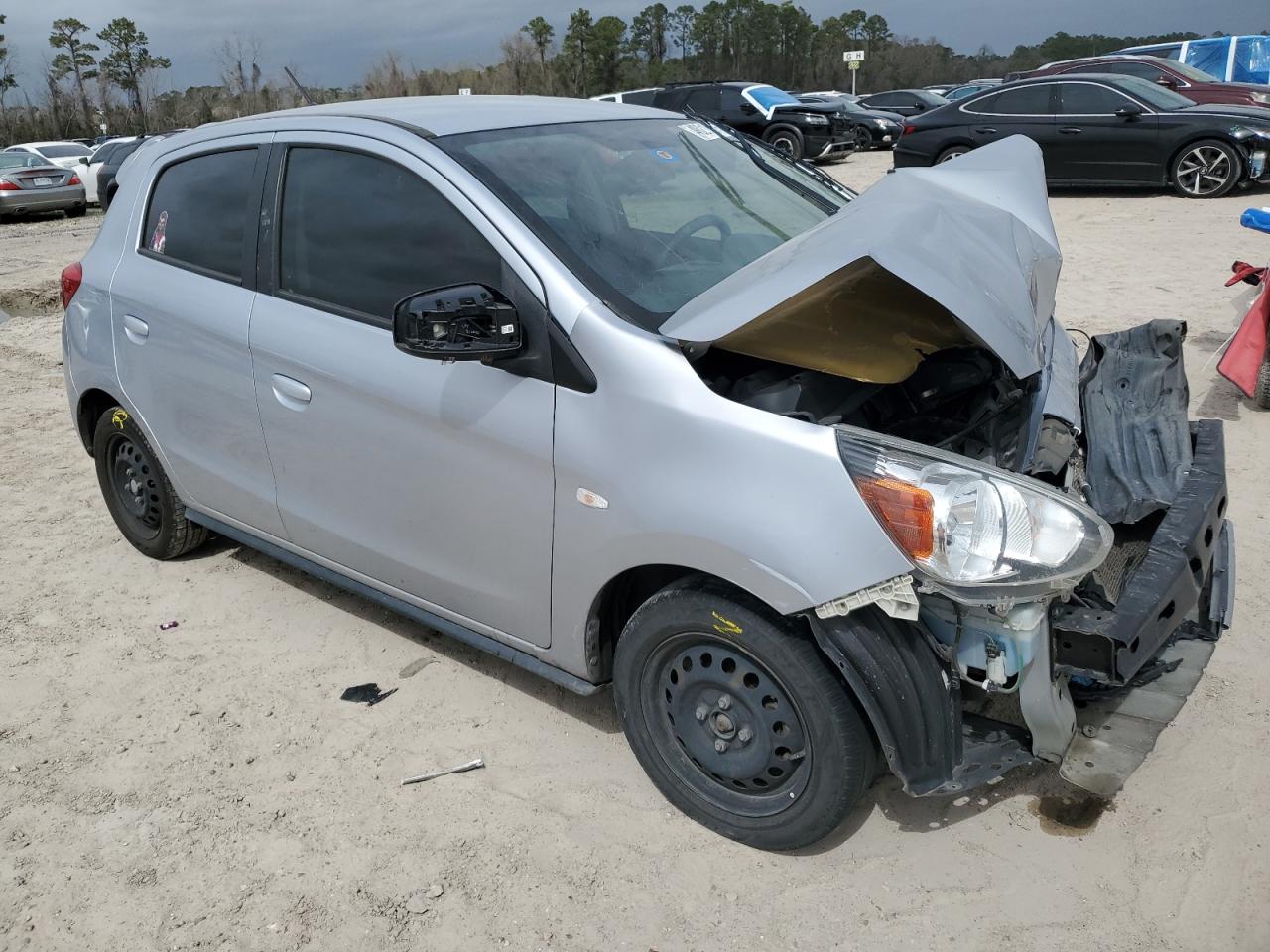 2018 Mitsubishi Mirage VIN ML32A3HJ8JH014769 Copart auction photo, front end / minor dent/scratches damage thumbnail 4