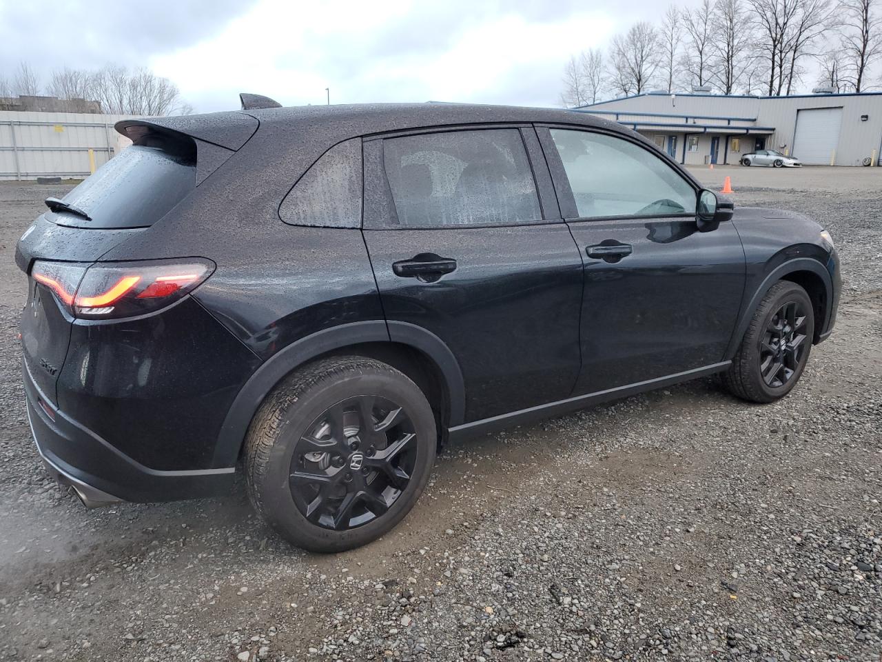 2024 Honda HR-V VIN 3CZRZ2H58RM713595 Copart auction photo, rear end / side damage thumbnail 3