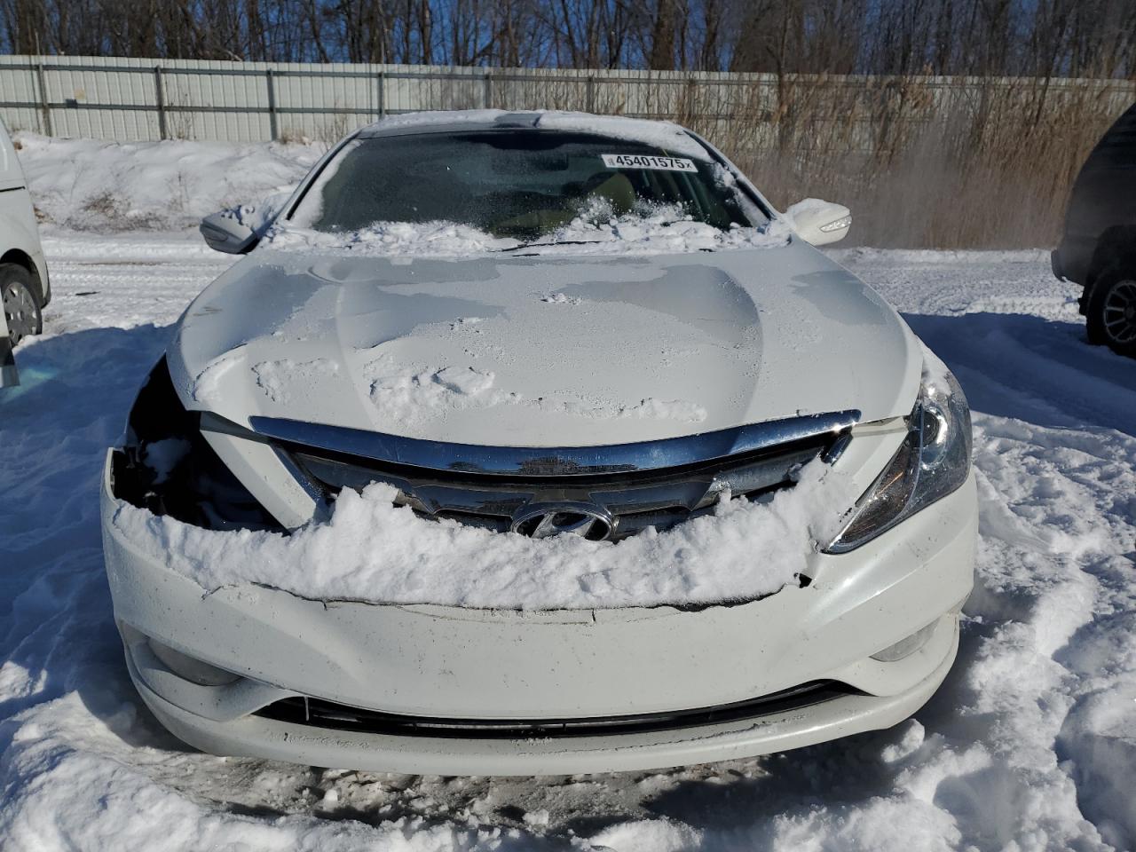 2012 Hyundai Sonata VIN 5NPEC4AC1CH463172 Copart auction photo, front end / minor dent/scratches damage thumbnail 5