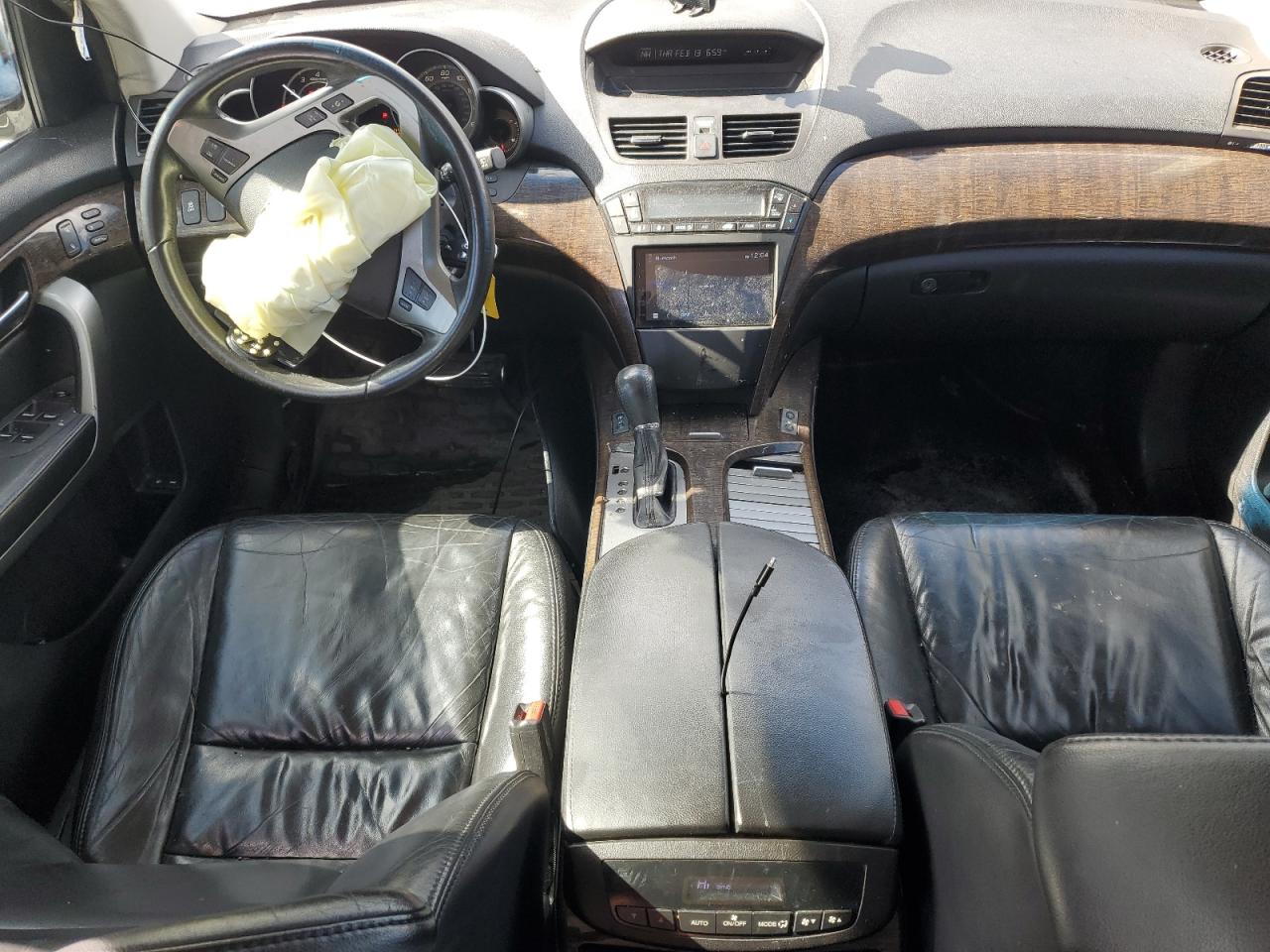 2012 Acura MDX VIN 2HNYD2H24CH511620 Copart auction photo, front end / undercarriage damage thumbnail 8