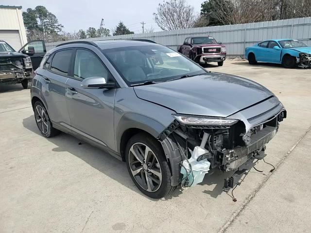 2021 Hyundai Kona VIN KM8K53A51MU708418 Copart auction photo, front end damage thumbnail 11