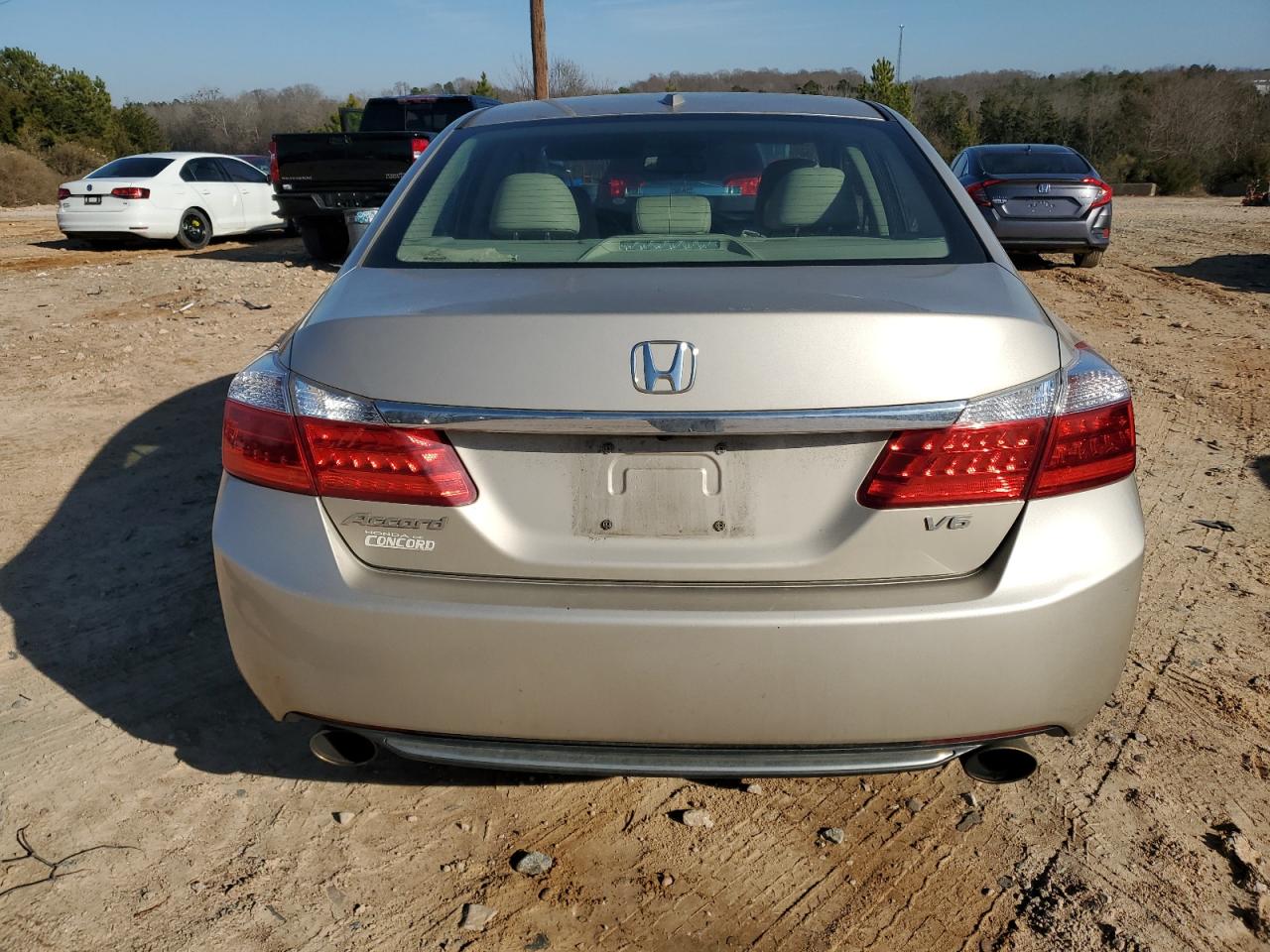 2013 Honda Accord VIN 1HGCR3F85DA016049 Copart auction photo, front end damage thumbnail 6