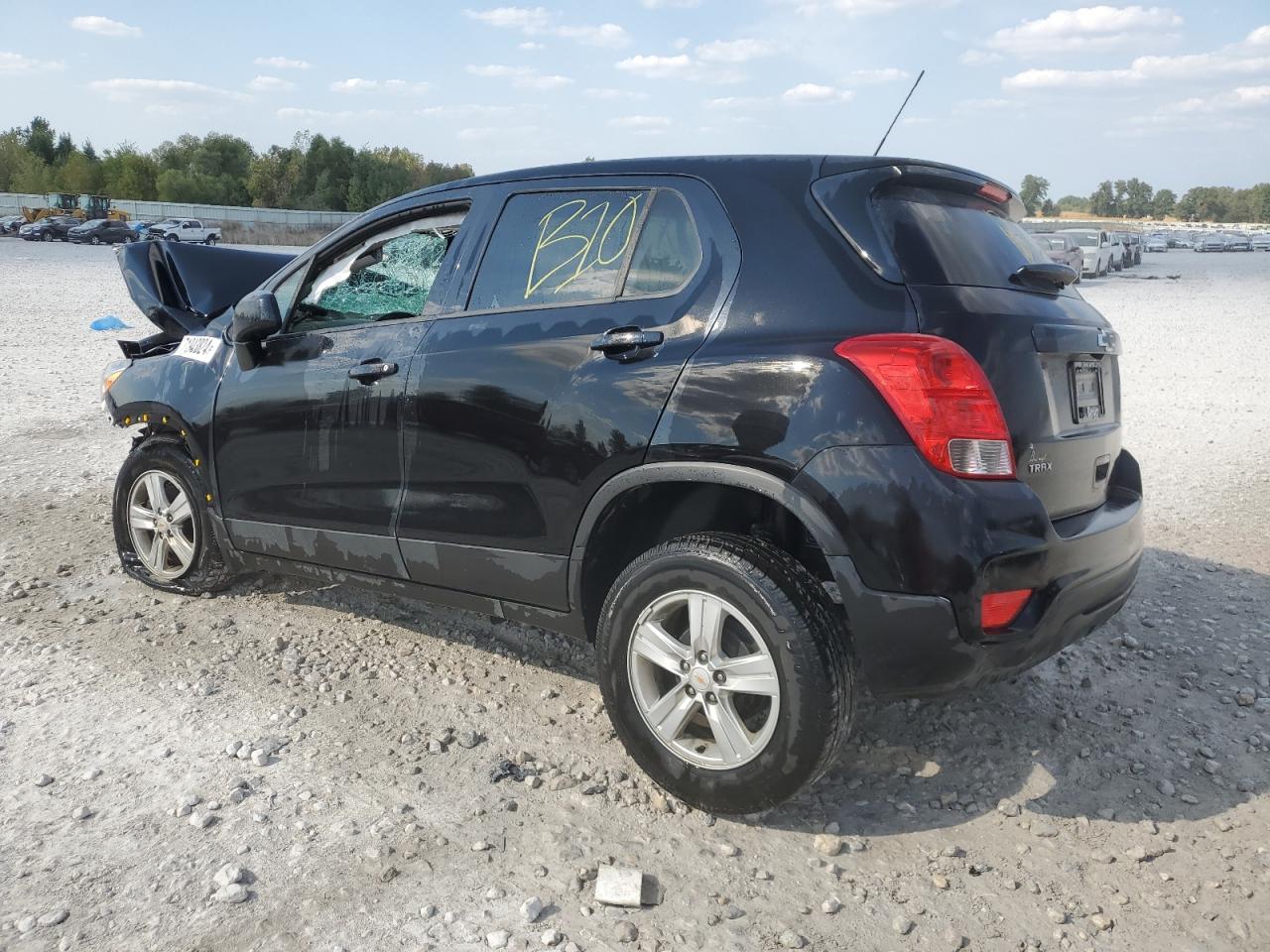 2020 Chevrolet Trax VIN KL7CJKSB2LB092593 Copart auction photo, all over damage thumbnail 2