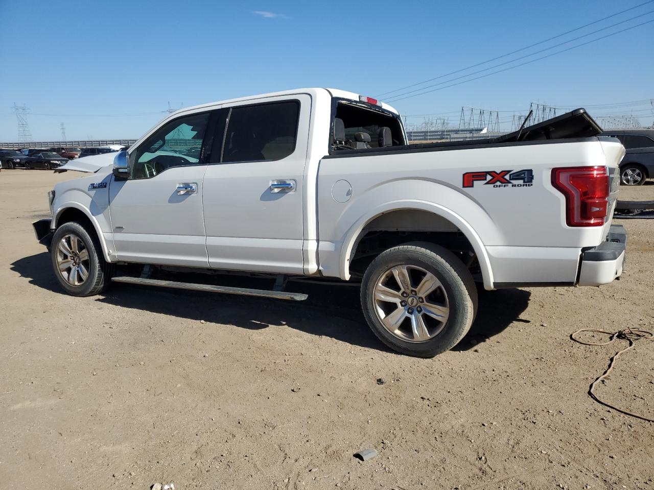 2015 Ford F-150 VIN 1FTEW1EG7FFC62278 Copart auction photo, front end / rear end damage thumbnail 2