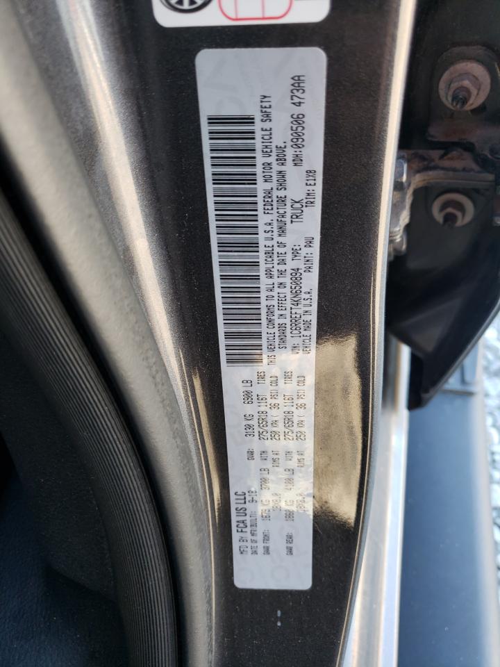 2019 RAM 1500 VIN 1C6RREFT4KN650894 Copart auction photo, rear end damage thumbnail 12