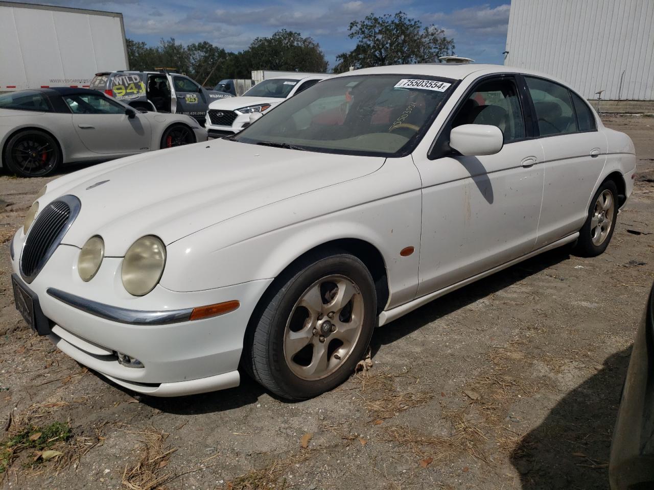 2002 Jaguar S-Type VIN SAJDA01N72FM21854