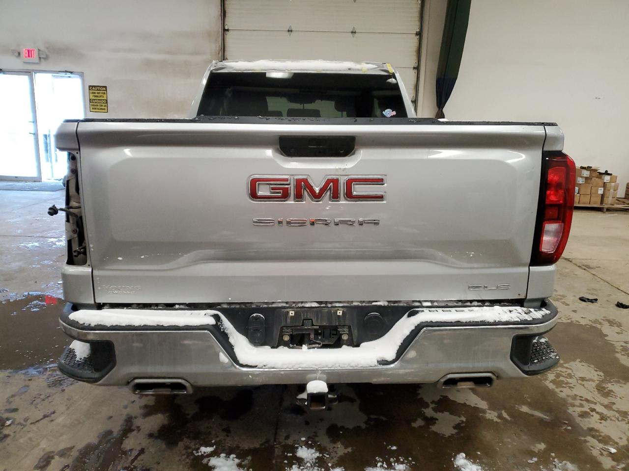 2021 GMC Sierra VIN 1GTR9BED1MZ304539 Copart auction photo, partial repair damage thumbnail 6