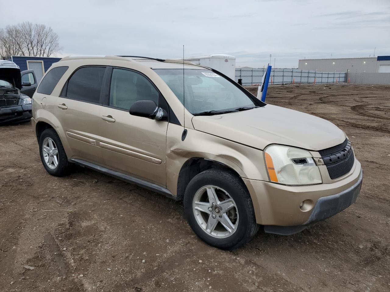 2005 Chevrolet Equinox VIN 2CNDL73F256022366 Copart auction photo, all over / hail damage thumbnail 4