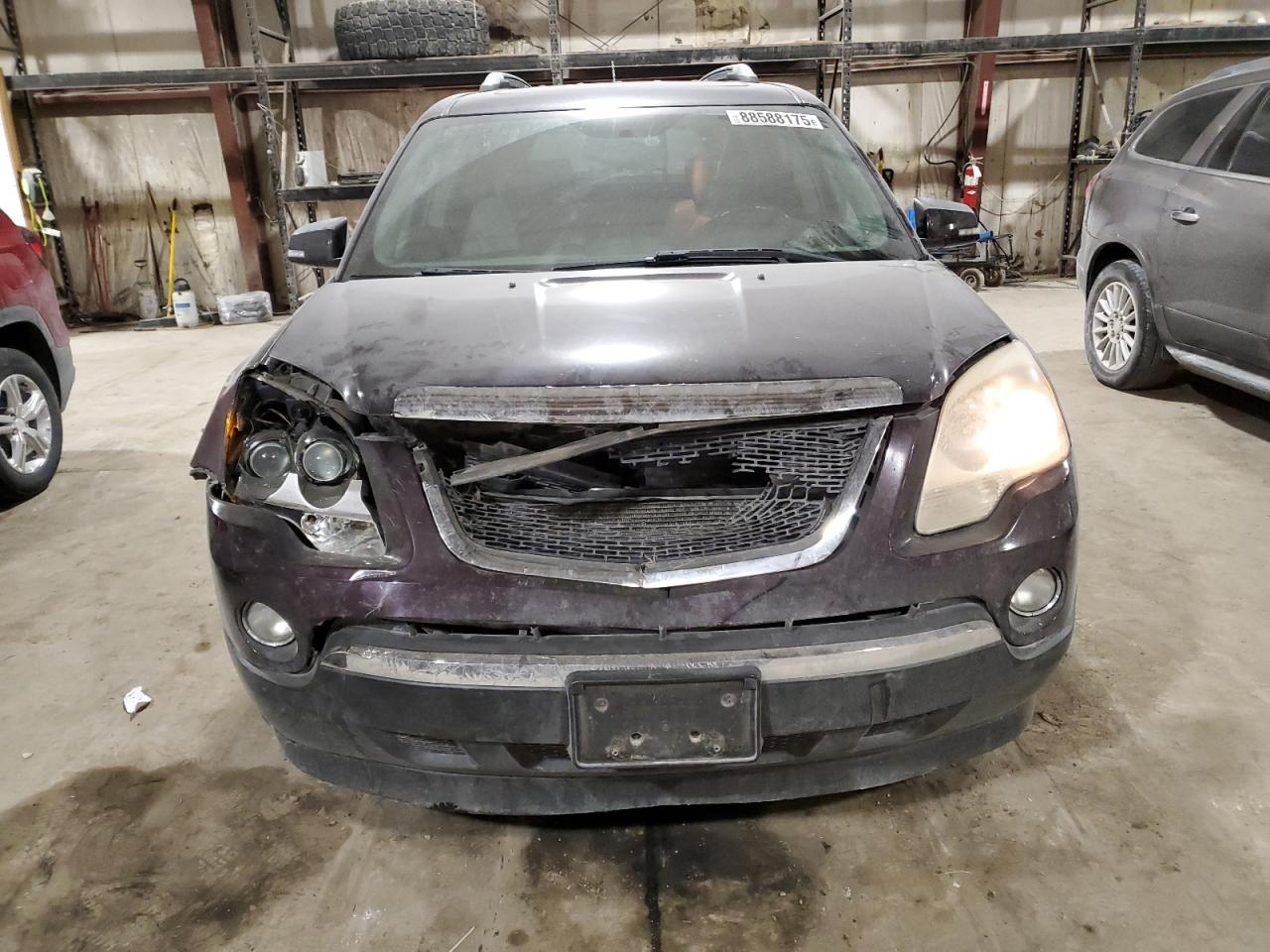 2009 GMC Acadia VIN 1GKER23D79J178215 Copart auction photo, front end / minor dent/scratches damage thumbnail 5