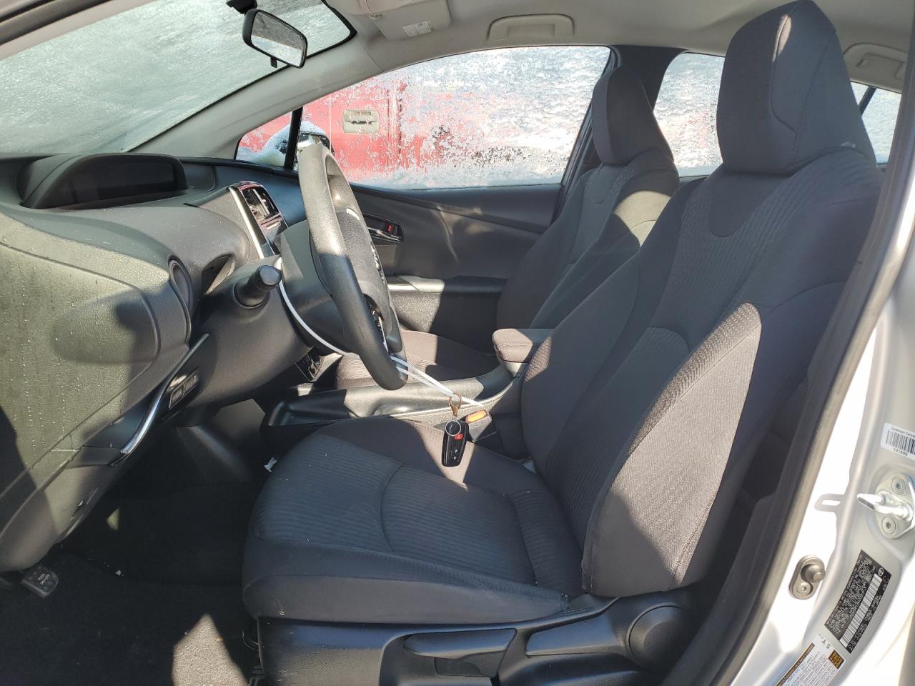 2016 Toyota Prius VIN JTDKBRFU8G3020913 Copart auction photo, front end / side damage thumbnail 7
