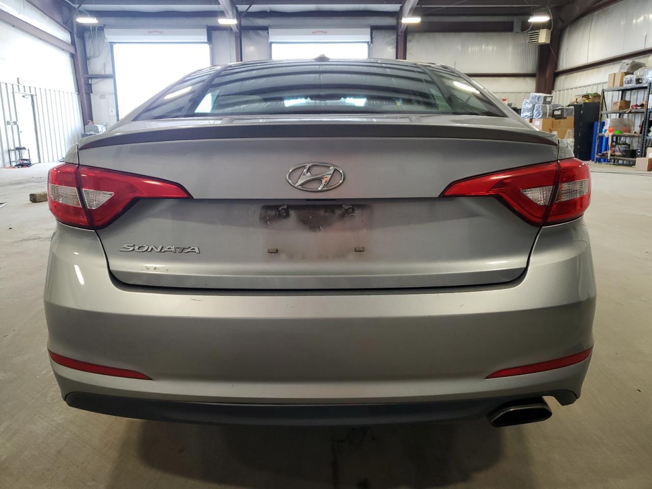 2015 Hyundai Sonata VIN 5NPE24AF1FH087459 Copart auction photo, front end / rear end damage thumbnail 6