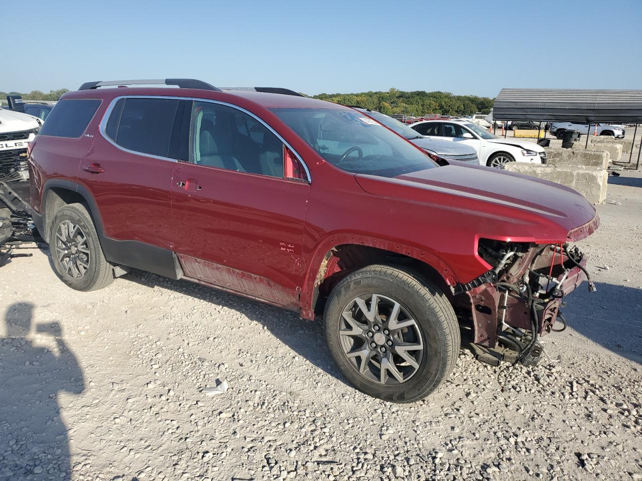 2020 GMC Acadia VIN 1GKKNKLS2LZ182288 Copart auction photo, front end damage thumbnail 4
