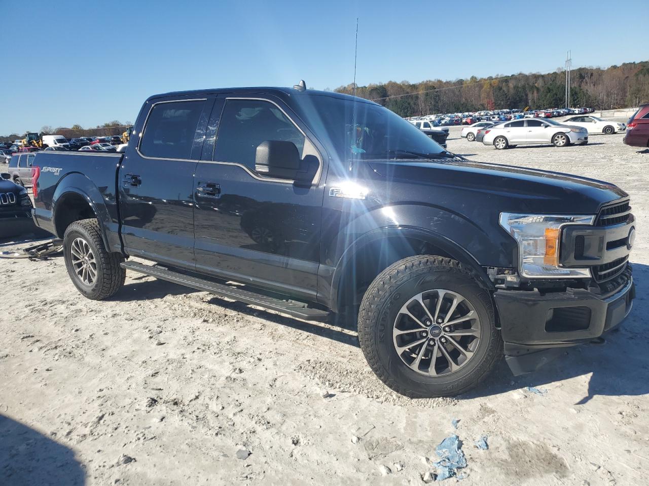 2019 Ford F-150 VIN 1FTEW1EPXKFA33796 Copart auction photo, all over damage thumbnail 4