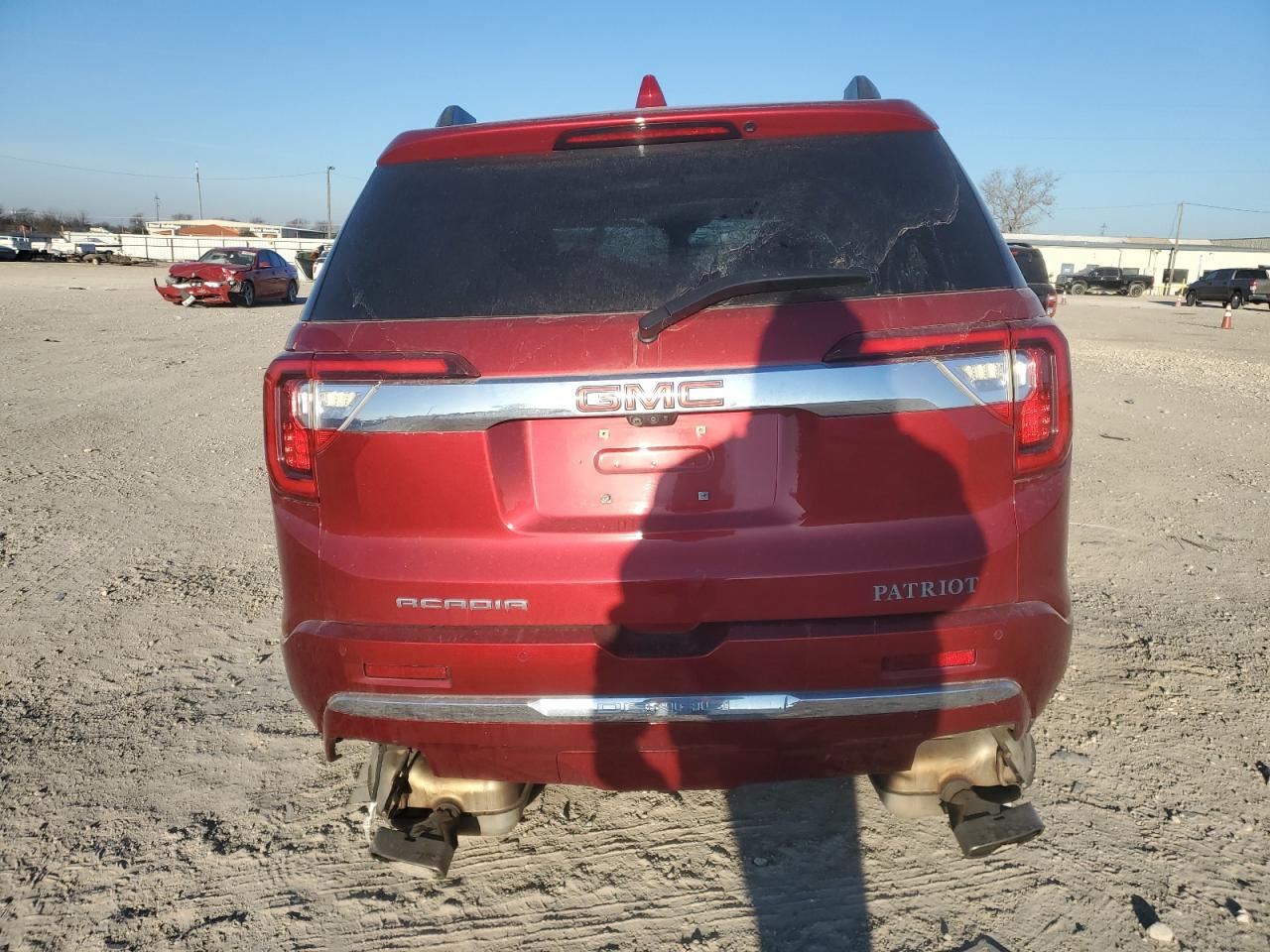 2021 GMC Acadia VIN 1GKKNPLS7MZ183015 Copart auction photo, all over damage thumbnail 6