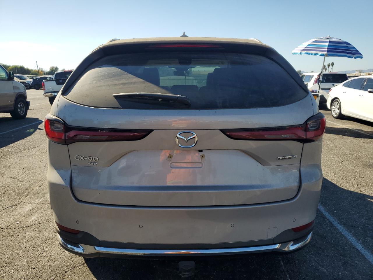 2024 Mazda CX-90 VIN JM3KKEHA0R1145468 Copart auction photo, front end damage thumbnail 6