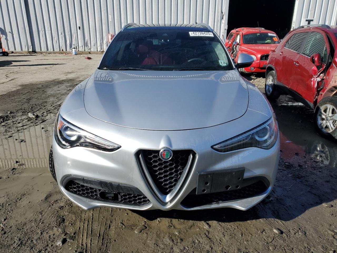 2020 Alfa Romeo Stelvio VIN ZASPAKAN3L7C90612 Copart auction photo, side damage thumbnail 5