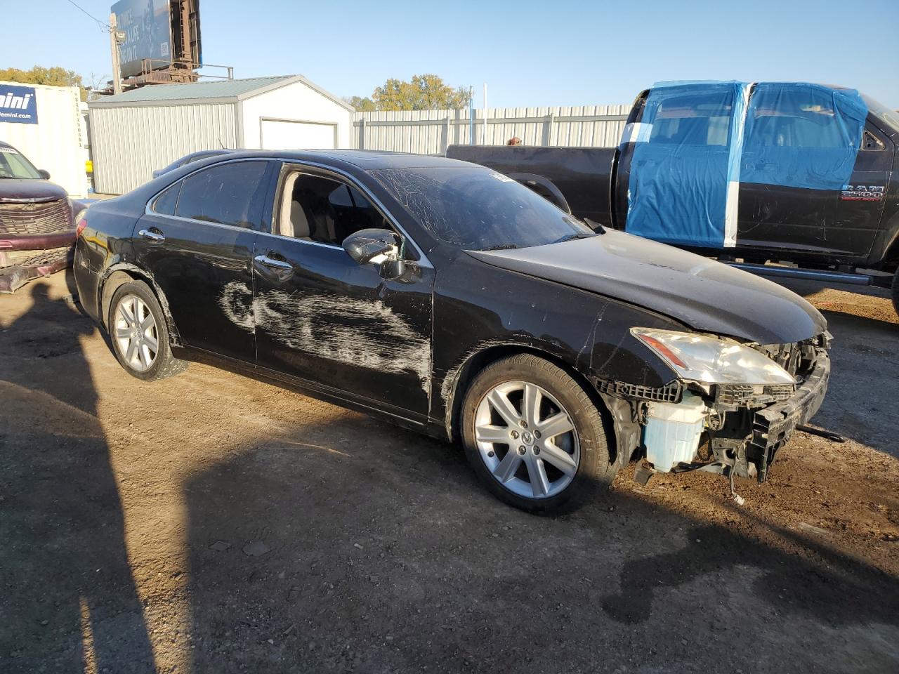 2009 Lexus ES VIN JTHBJ46G792331806 Copart auction photo, front end damage thumbnail 4