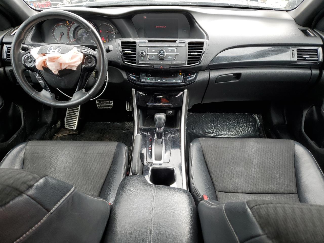 2017 Honda Accord VIN 1HGCR2F57HA102808 Copart auction photo, front end damage thumbnail 8
