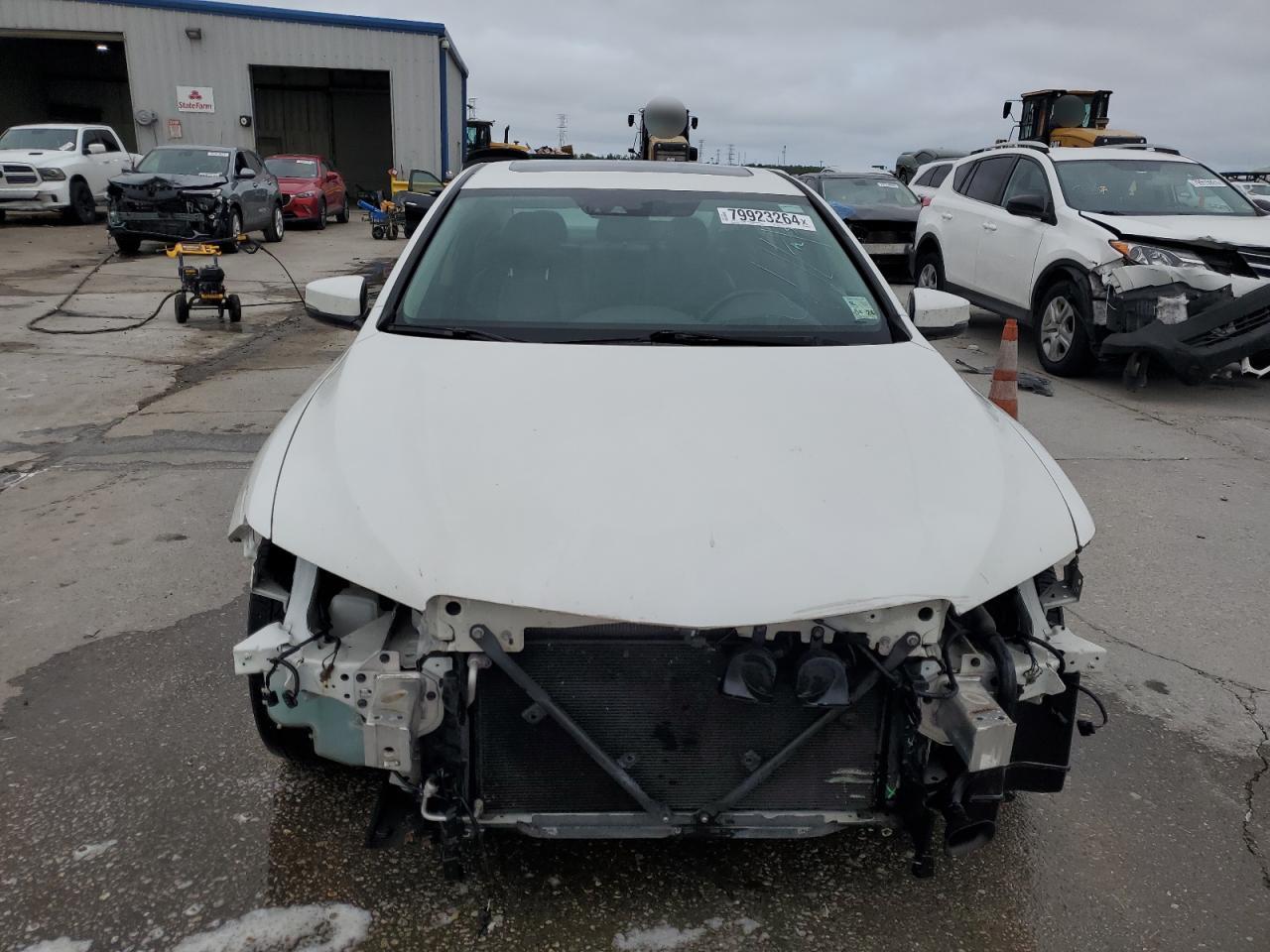 2015 Acura TLX VIN 19UUB2F54FA014675 Copart auction photo, front end / undercarriage damage thumbnail 5
