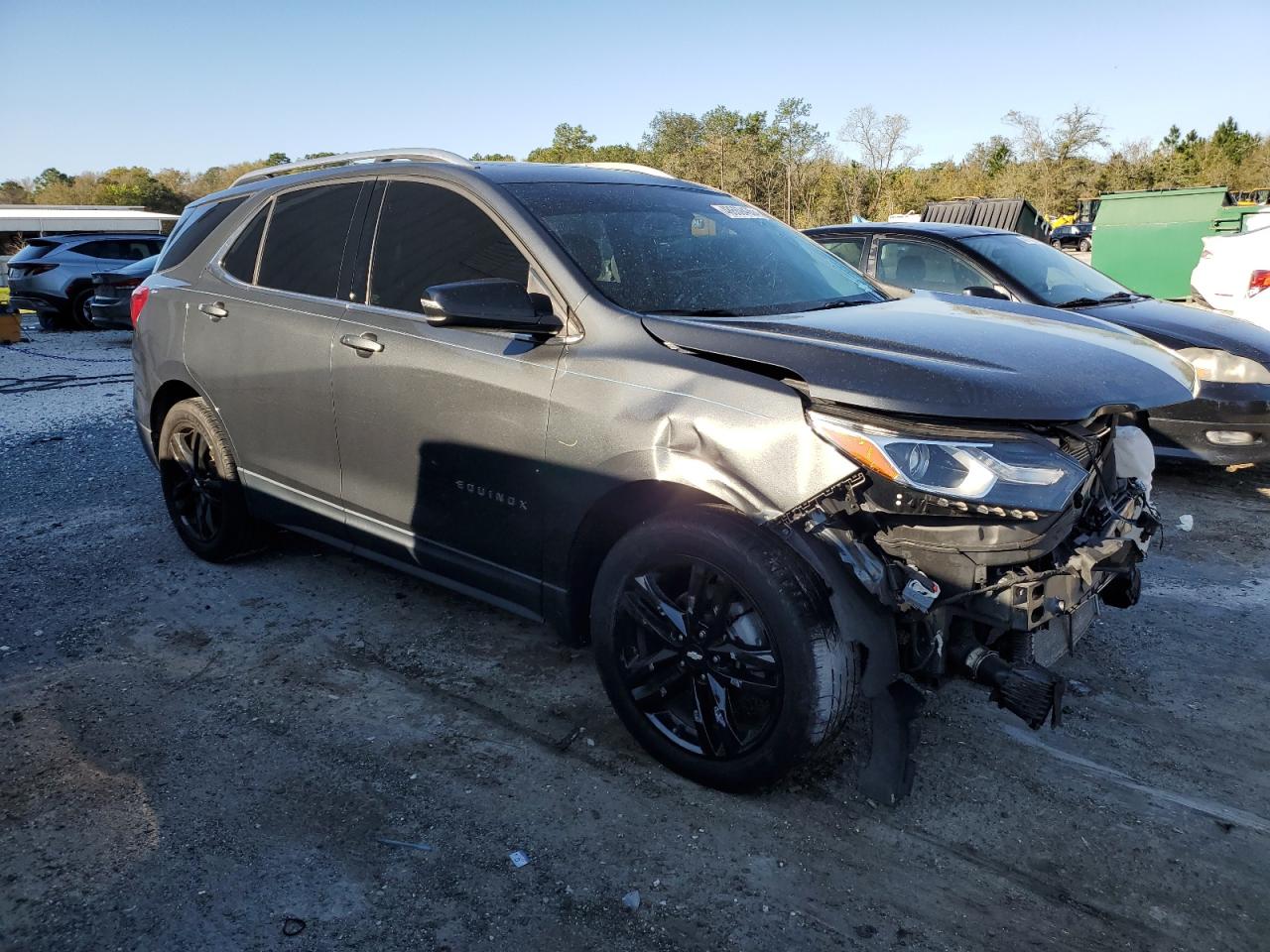 2020 Chevrolet Equinox VIN 2GNAXKEV3L6215780 Copart auction photo, front end damage thumbnail 4