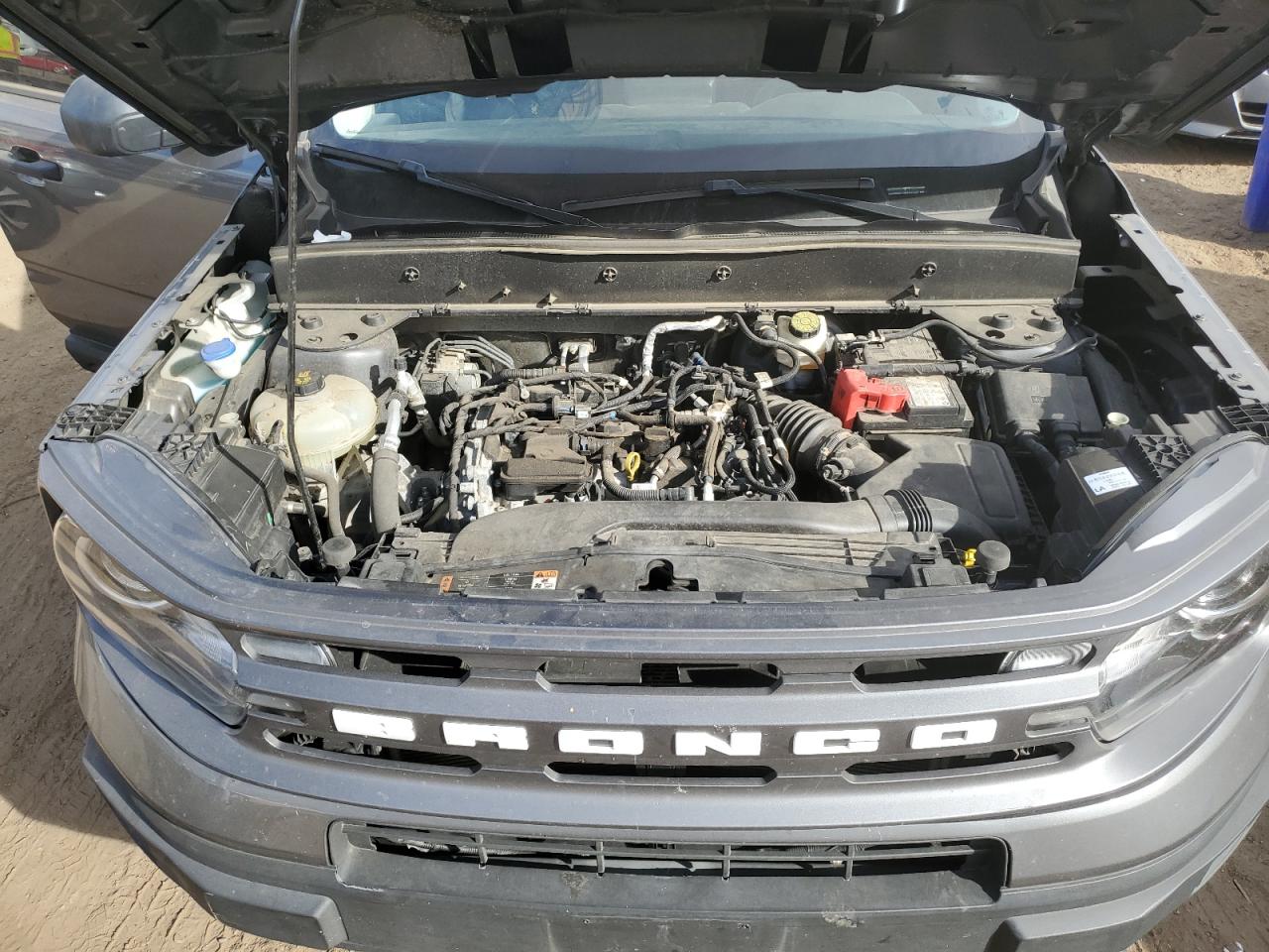 2021 Ford Bronco VIN 3FMCR9A64MRA97747 Copart auction photo, side damage thumbnail 12