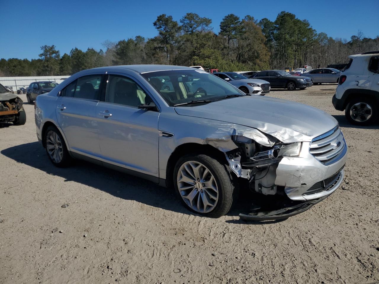 2015 Ford Taurus VIN 1FAHP2F88FG116267 Copart auction photo, front end damage thumbnail 4