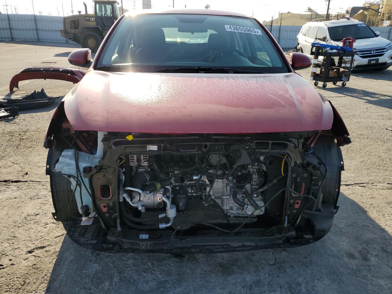 2023 KIA Rio VIN 3KPA25AD3PE629766 Copart auction photo, front end / rear end damage thumbnail 5