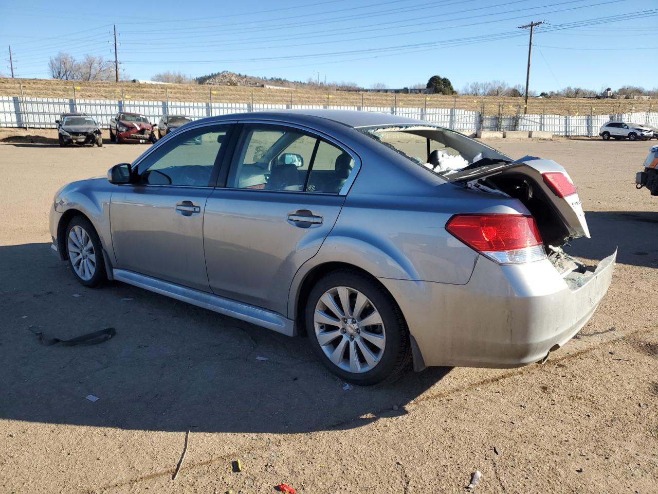 2010 Subaru Legacy VIN 4S3BMDK67A2237497 Copart auction photo, rear end damage thumbnail 2