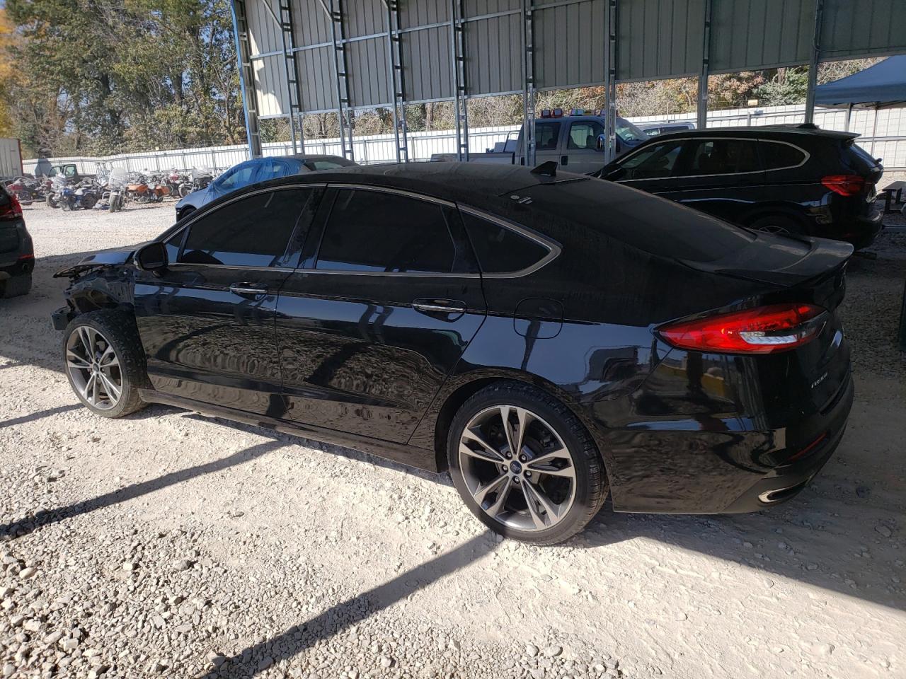 2020 Ford Fusion VIN 3FA6P0D9XLR175154 Copart auction photo, front end / minor dent/scratches damage thumbnail 2