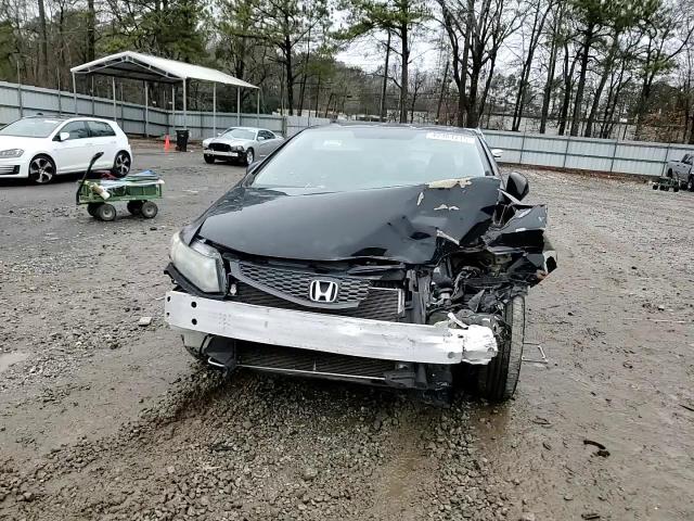 2013 Honda Civic VIN 2HGFG3B56DH514129 Copart auction photo, front end / rear end damage thumbnail 13