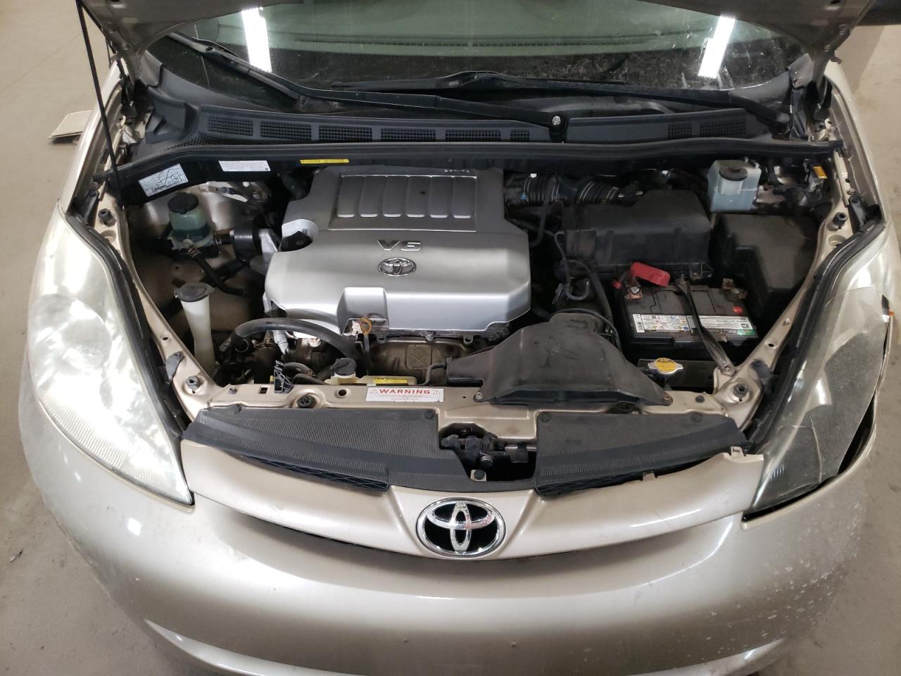 2009 Toyota Sienna VIN 5TDZK23C69S233135 Copart auction photo, front end / undercarriage damage thumbnail 12