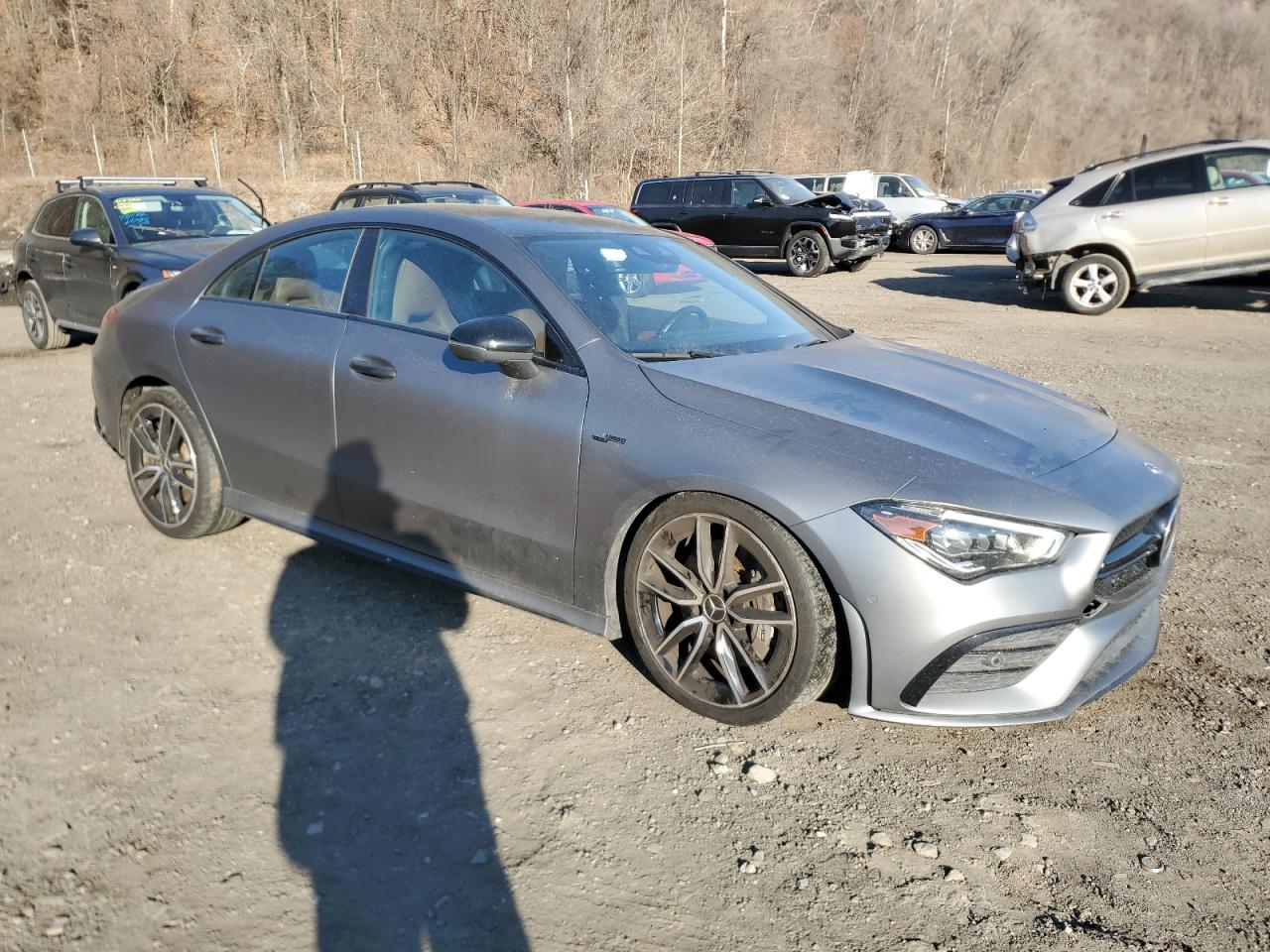 2022 Mercedes-Benz CLA-klasse VIN W1K5J5BB9NN288762 Copart auction photo, front end / rear end damage thumbnail 4