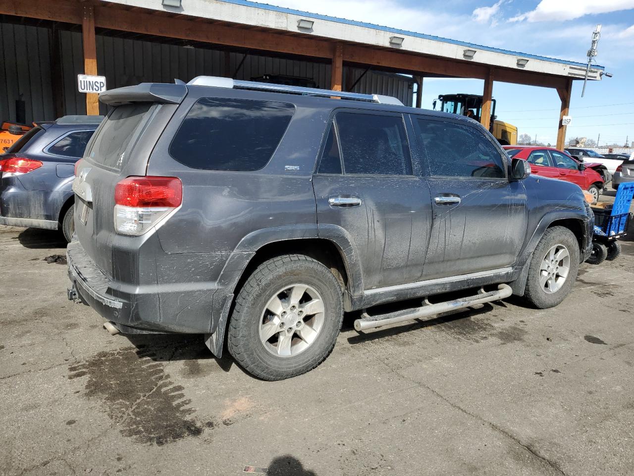 2013 Toyota 4Runner VIN JTEZU5JR9D5059977 Copart auction photo, rear end / hail damage thumbnail 3