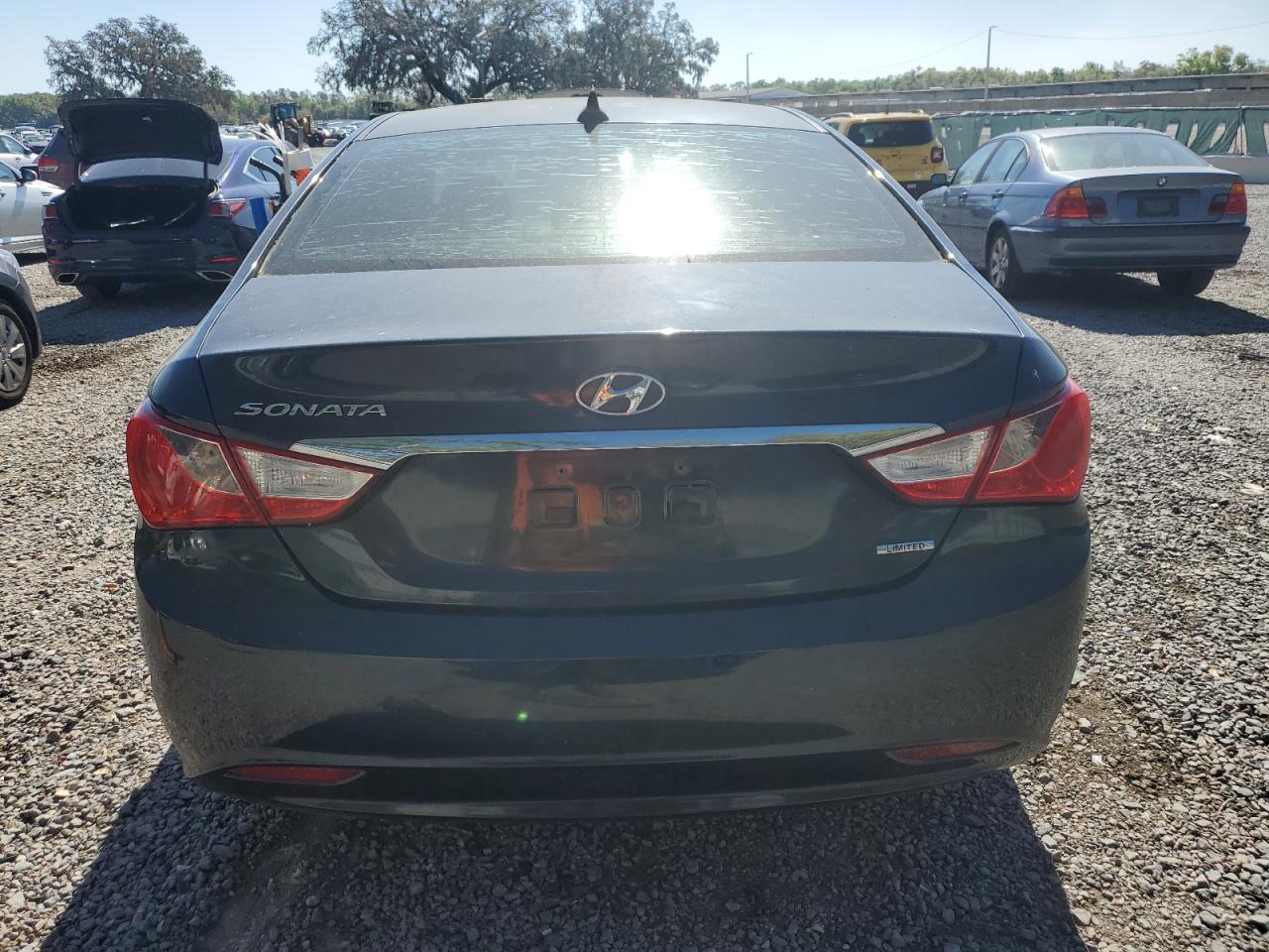 2011 Hyundai Sonata VIN 5NPEC4AC0BH149799 Copart auction photo, front end / side damage thumbnail 6