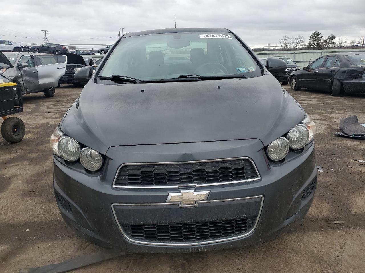 2016 Chevrolet Sonic VIN 1G1JC5SH5G4150063 Copart auction photo, side damage thumbnail 5