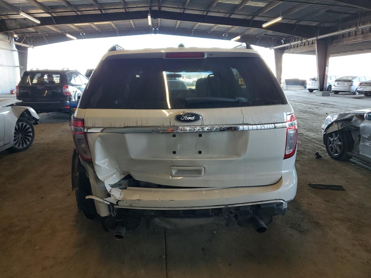 2012 Ford Explorer VIN 1FMHK7B81CGA41396 Copart auction photo, rear end damage thumbnail 6