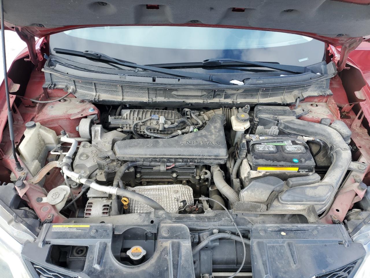 2015 Nissan Rogue VIN 5N1AT2MK5FC833668 Copart auction photo, side / rear end damage thumbnail 12